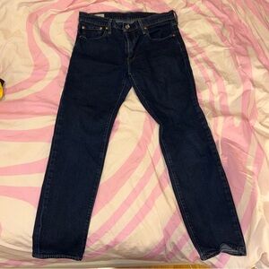 Levi's dark wash 502 jeans, 33x32